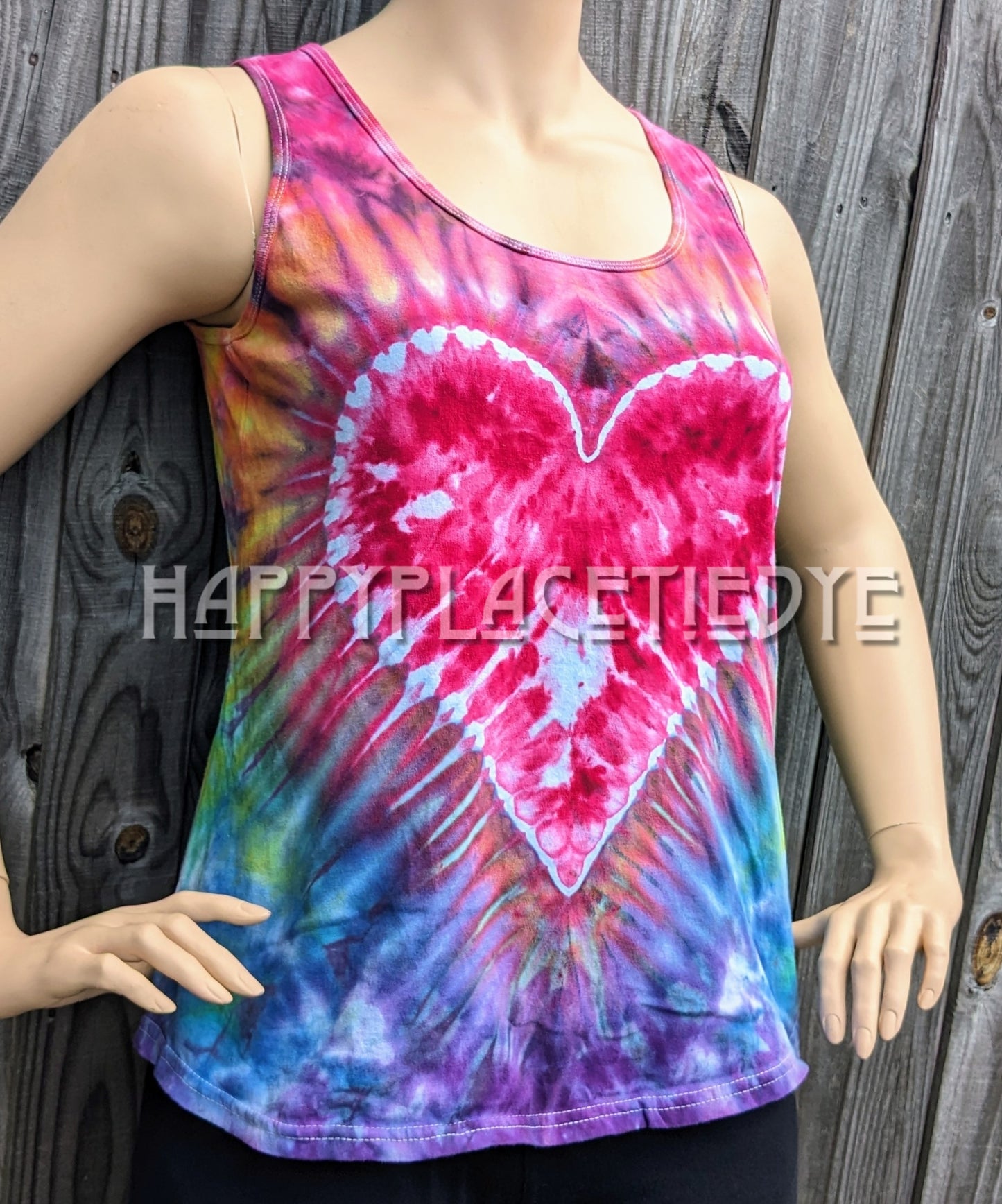 Women's XLarge tie dye tank