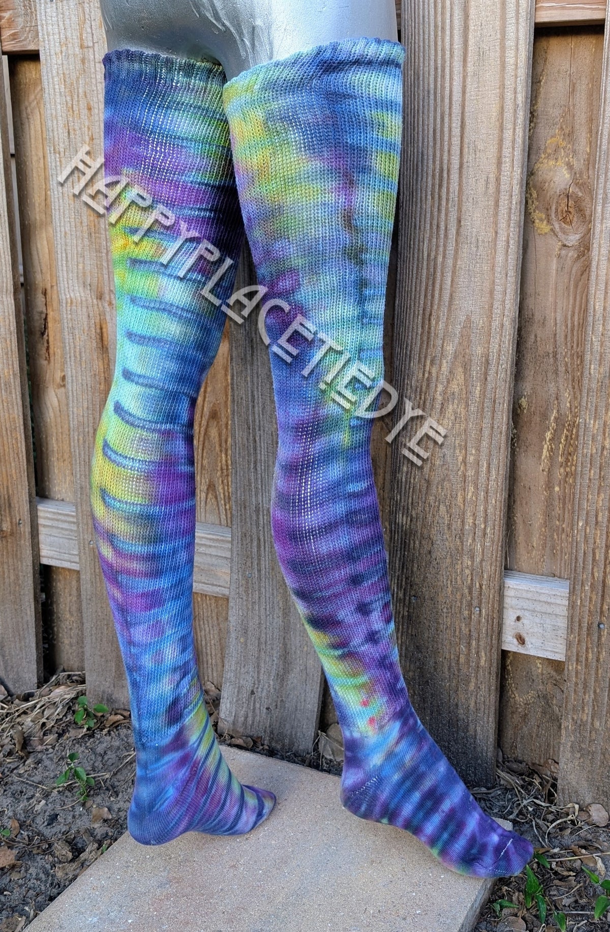 Tie Dye Thigh Highs