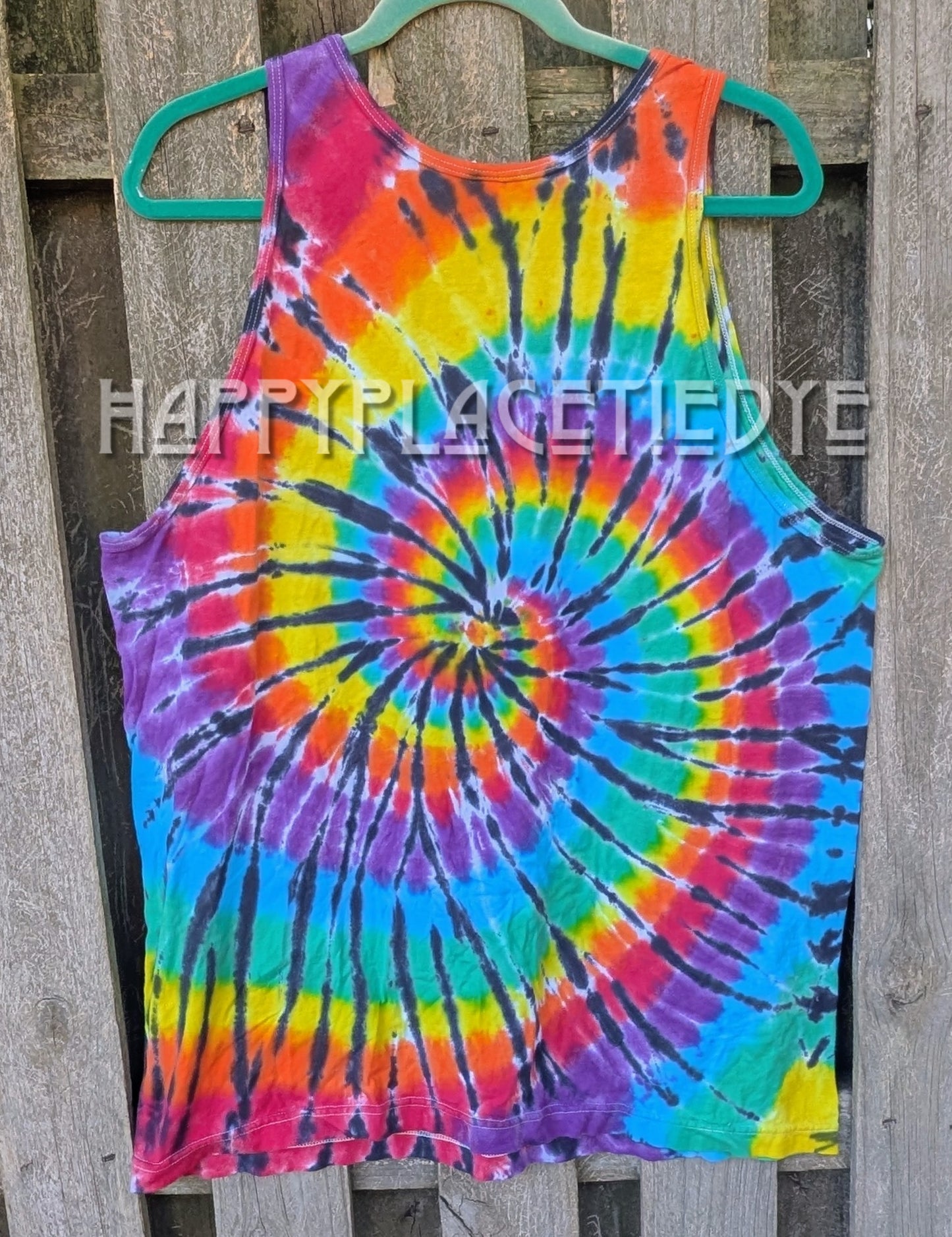 2XL Tie Dye Tank Top