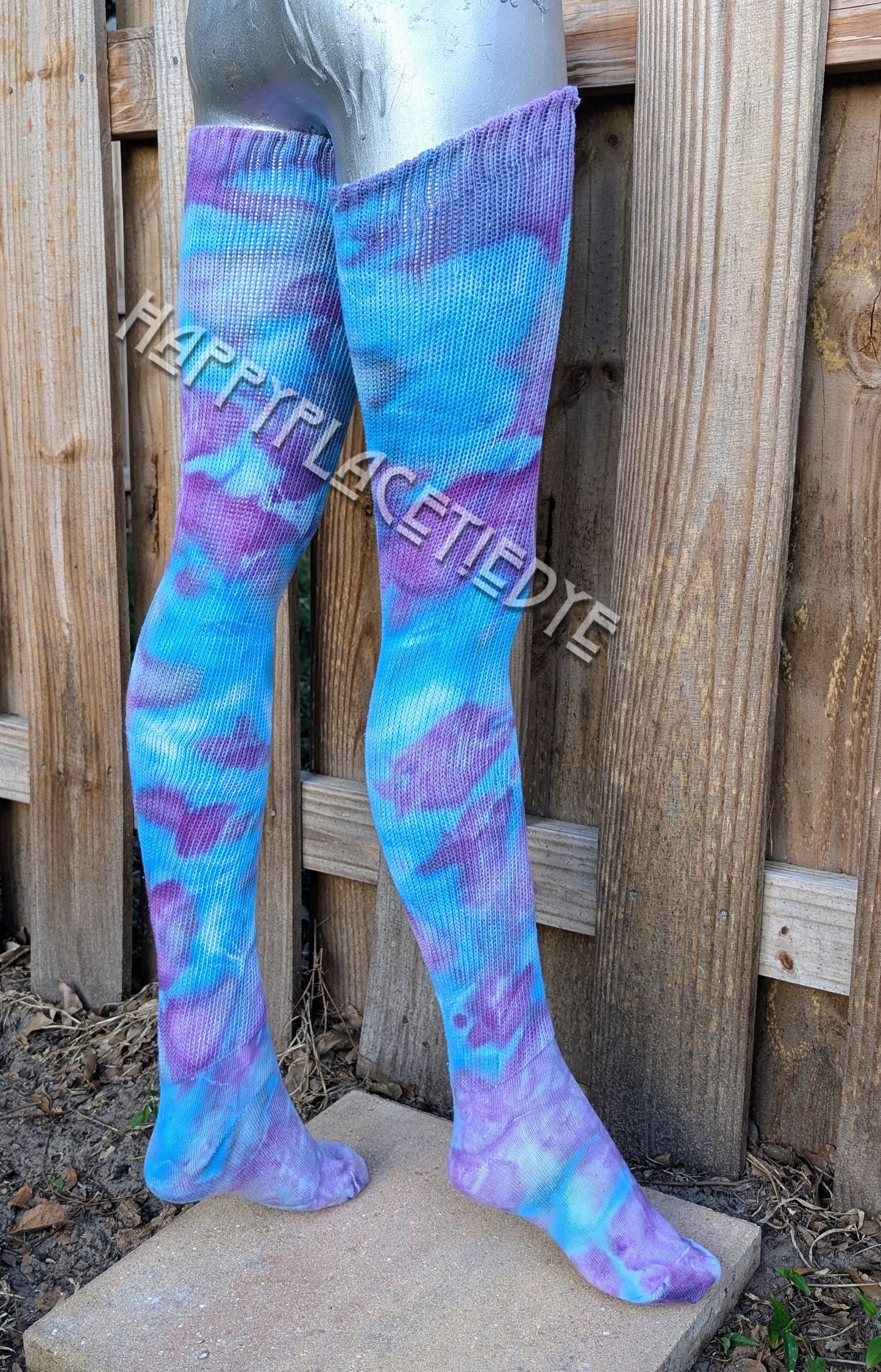 Tie Dye Thigh Highs
