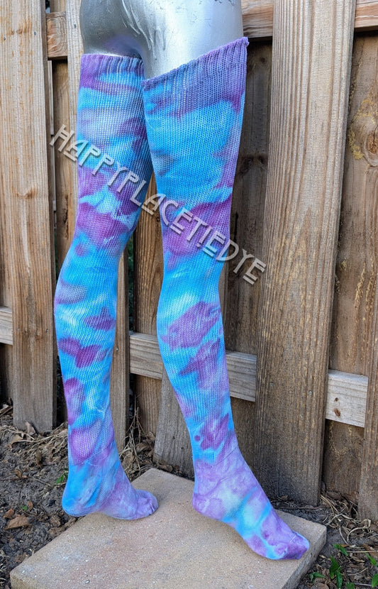 Tie Dye Thigh Highs
