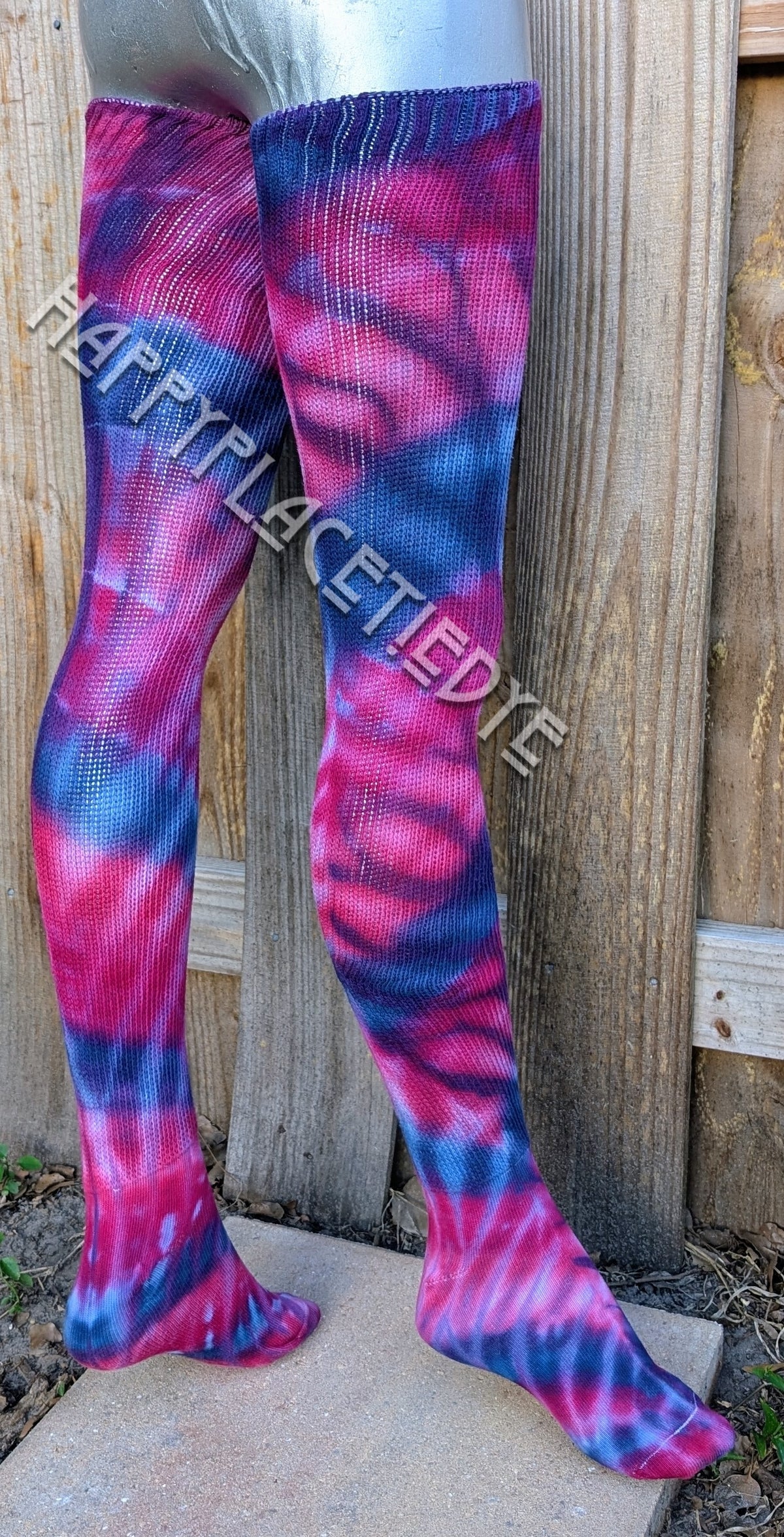 Tie Dye Thigh Highs