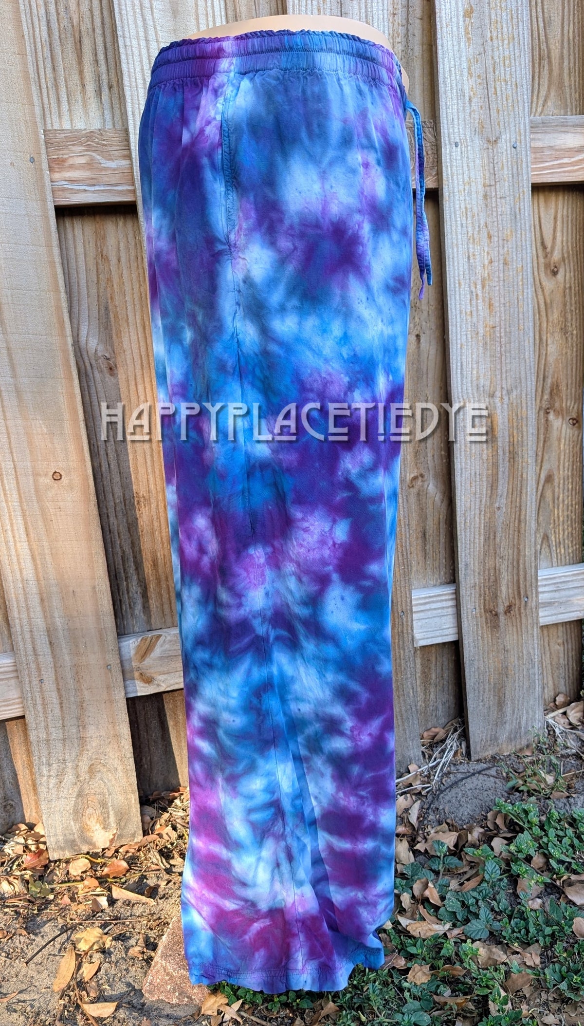 2XL Tie Dye Rayon Pants