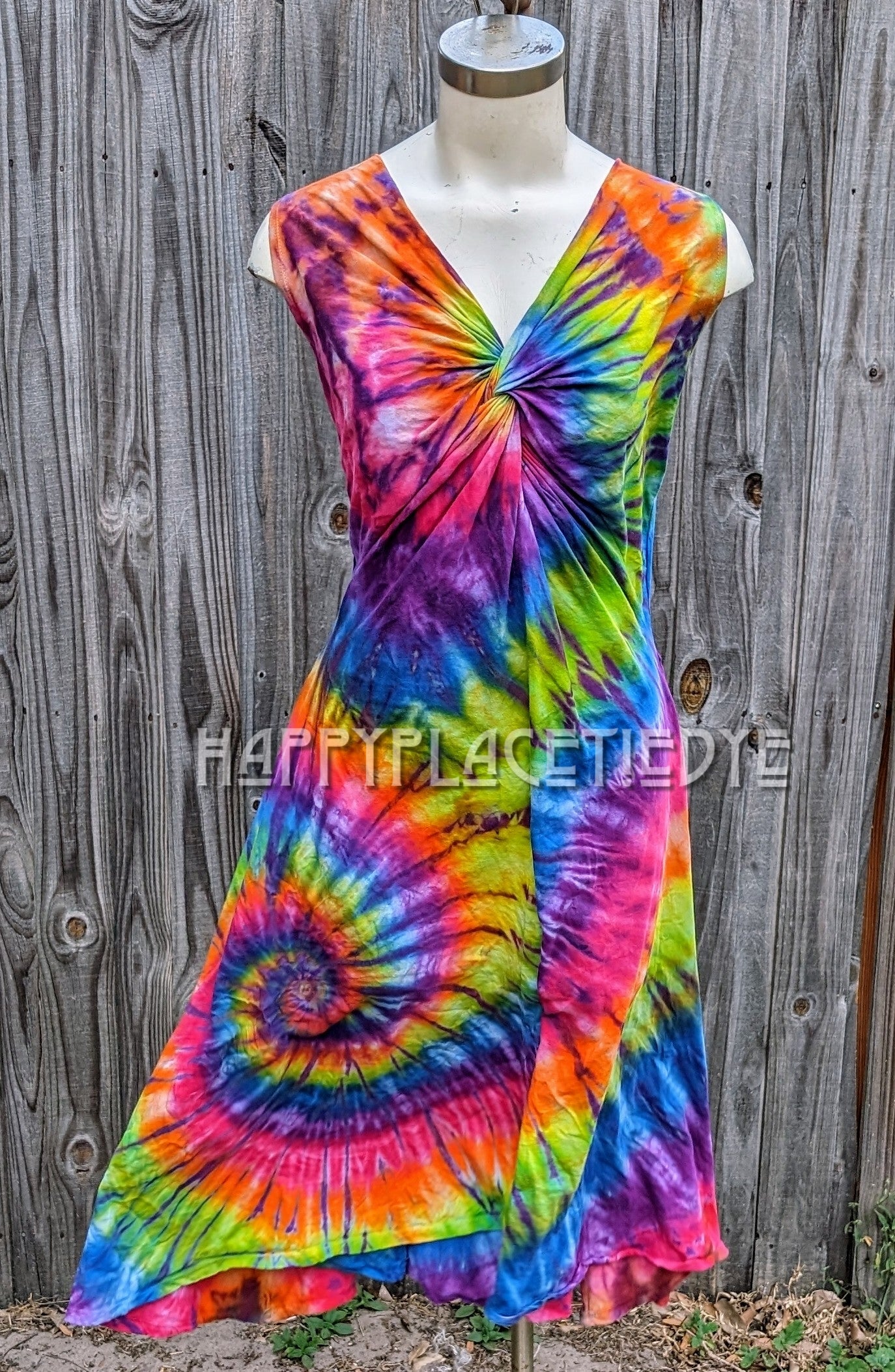 3XL Twist Front Dress