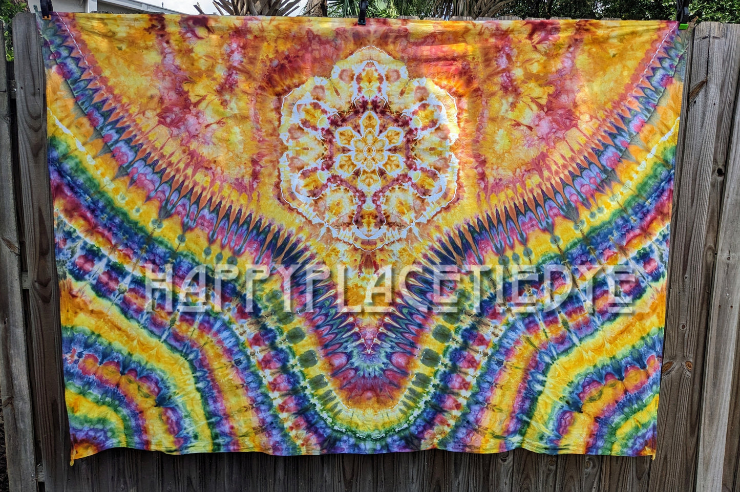 Large Tie Dye Tapestry