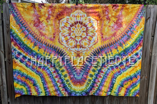 Large Tie Dye Tapestry