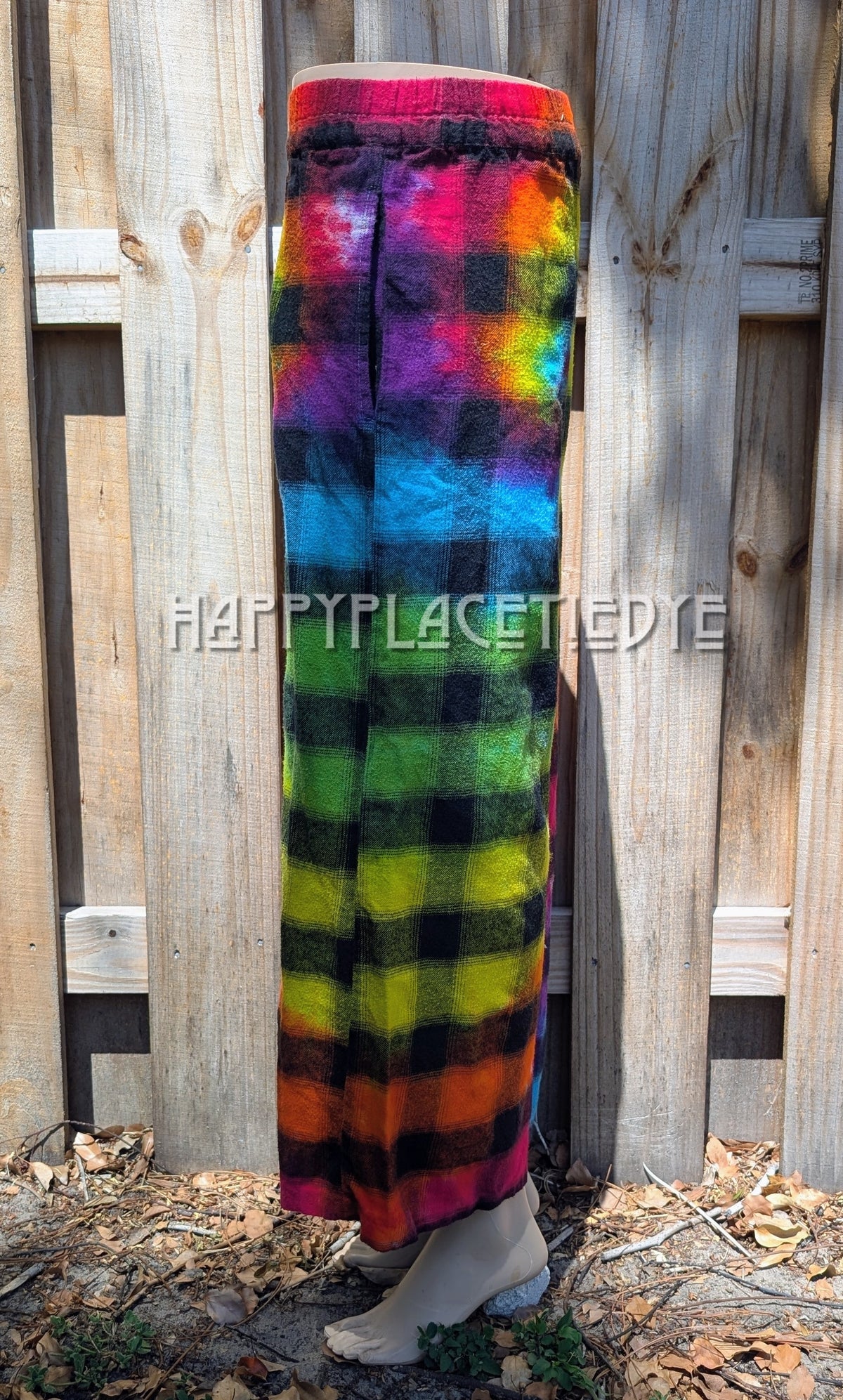 Small Tie Dye Flannel Pants