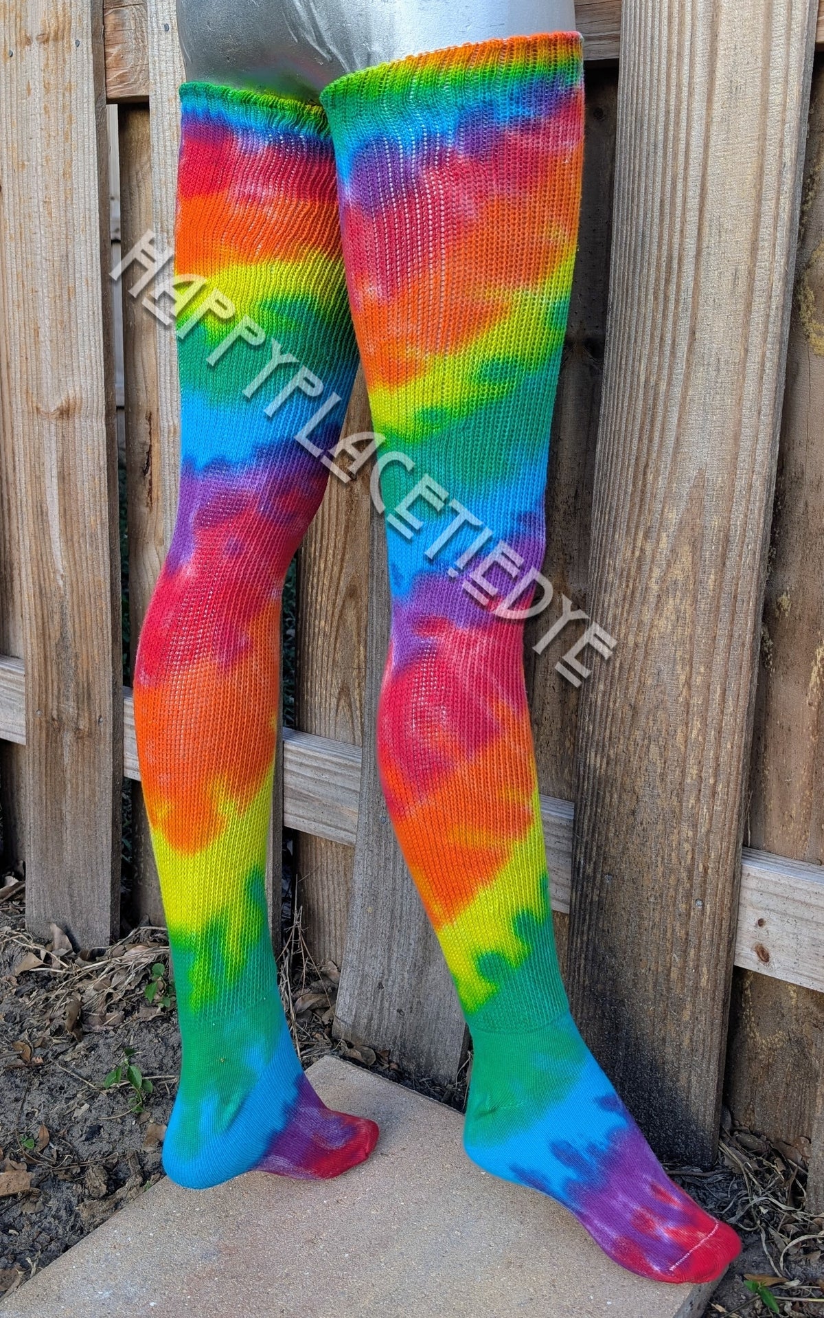 Tie Dye Thigh Highs