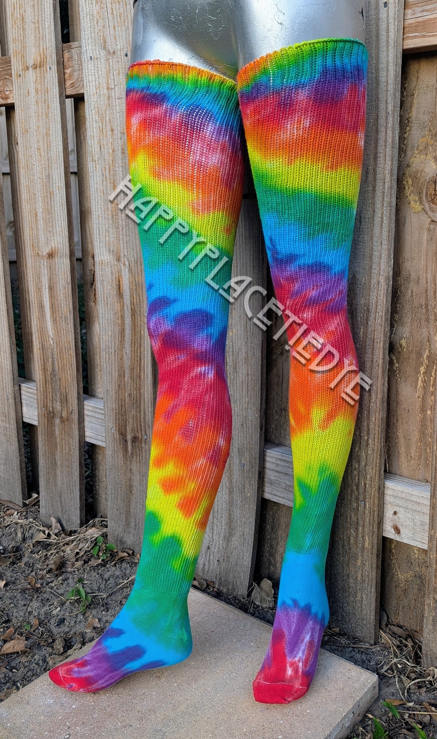 Tie Dye Thigh Highs
