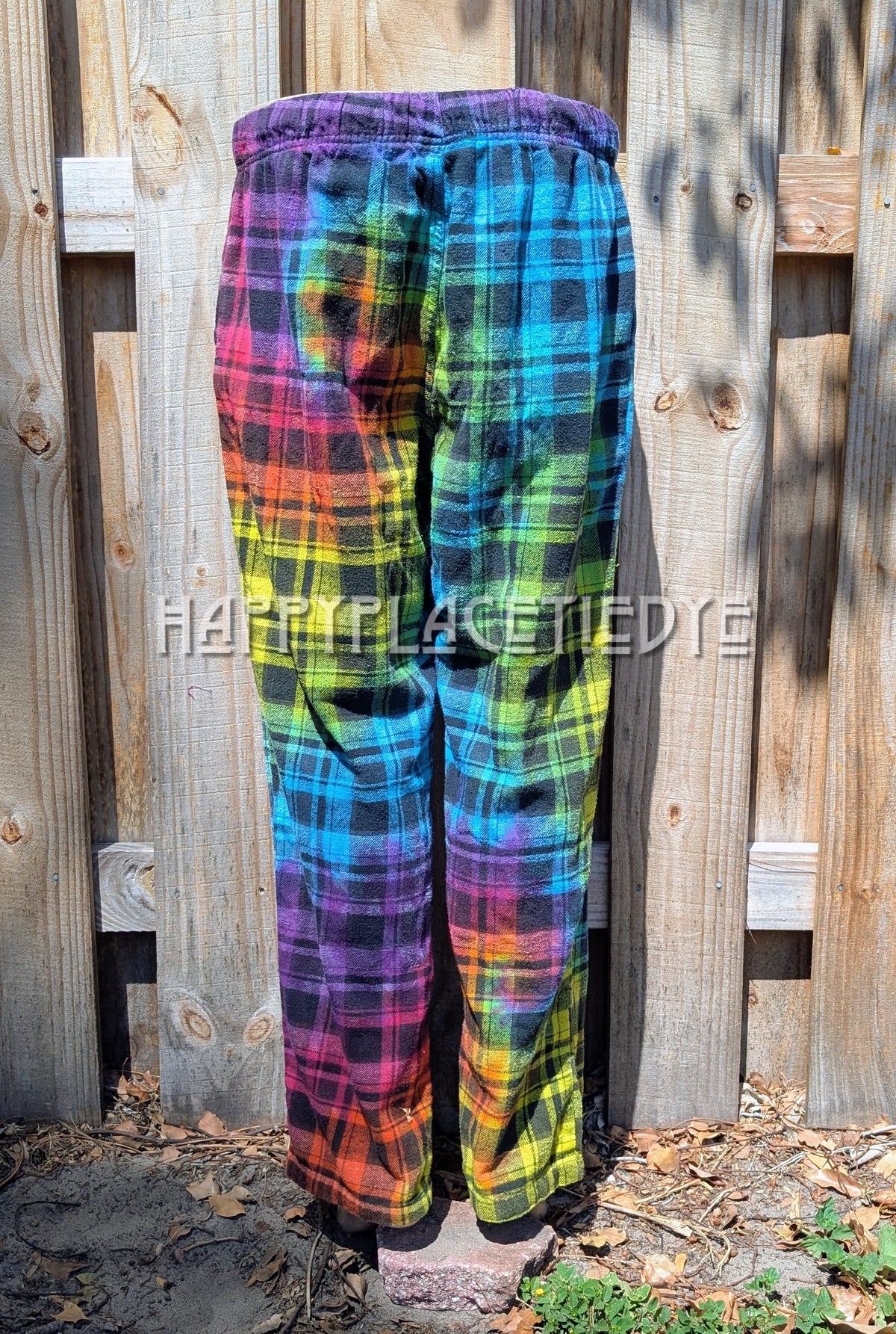 Large Tie Dye Flannel Pants