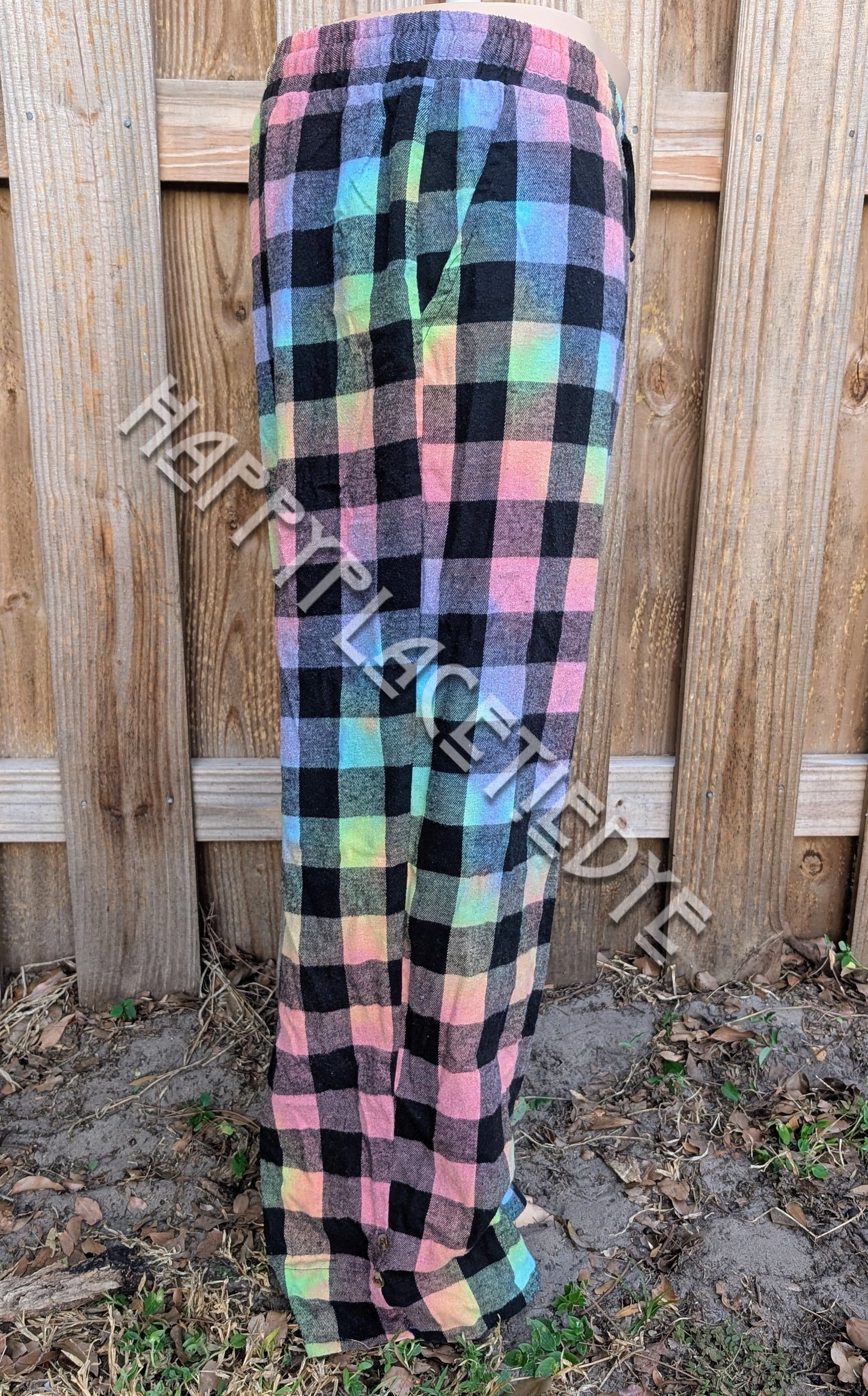 2XL Tie Dye Flannel Pants