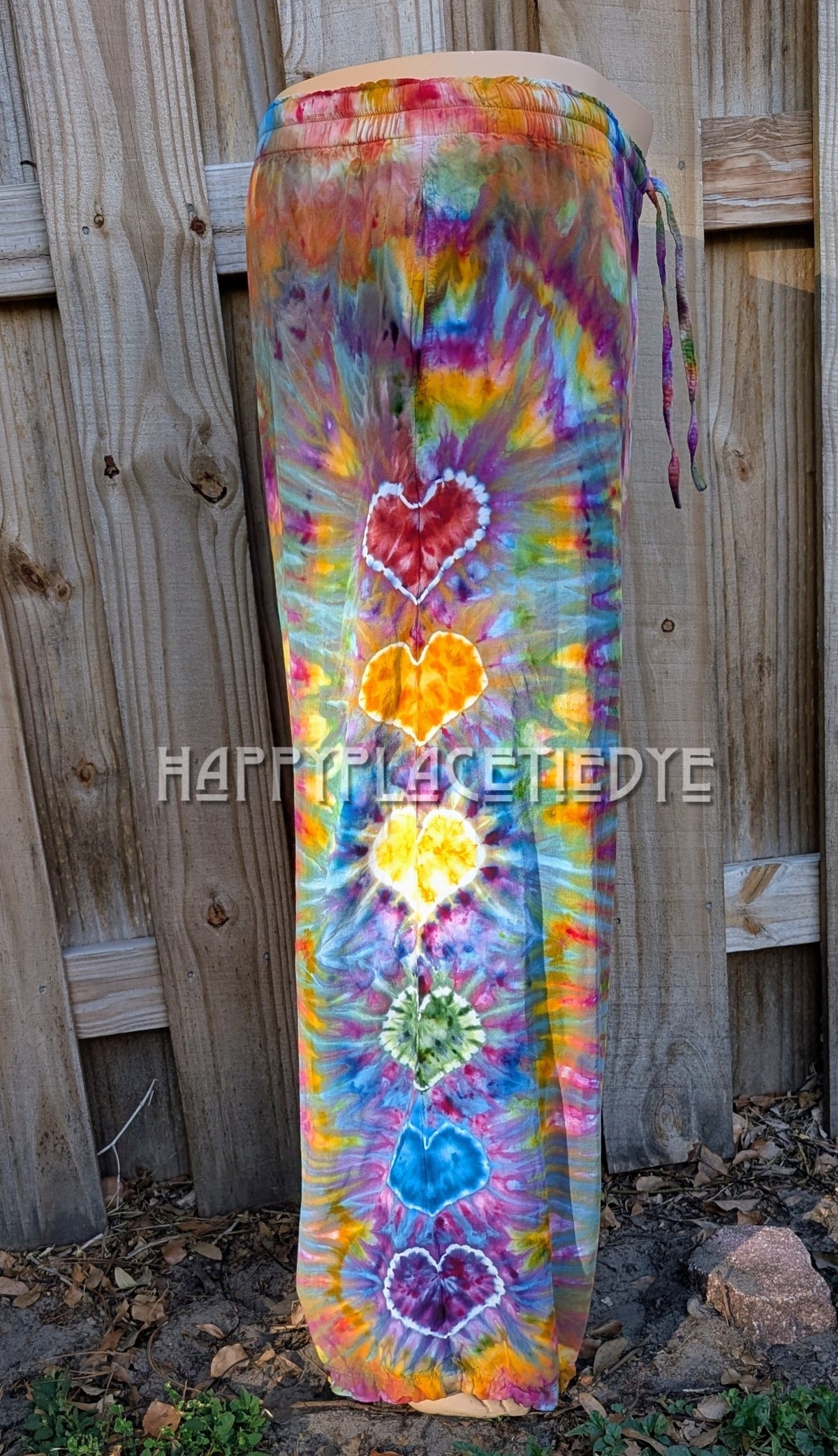 2XL Tie Dye Rayon Pants