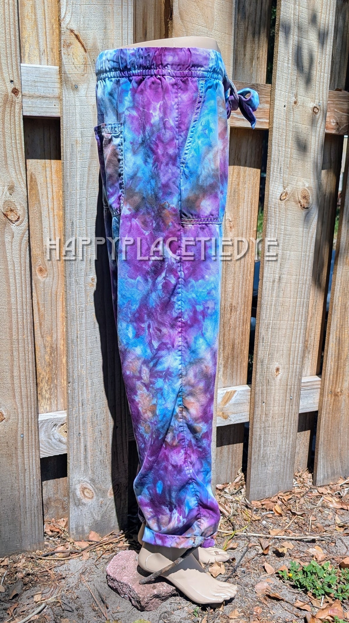 Medium Tie Dye Linen Pants