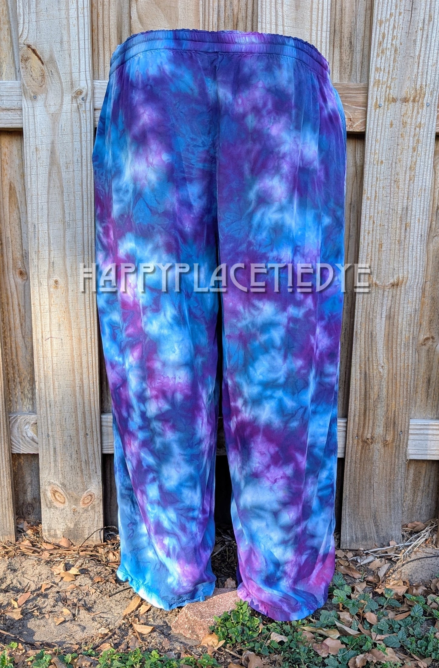 2XL Tie Dye Rayon Pants