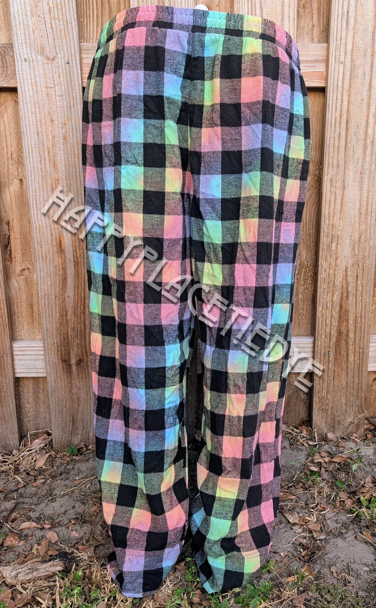 2XL Tie Dye Flannel Pants