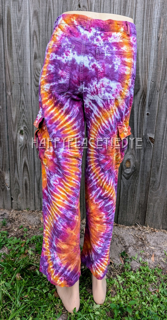 Small Tie Dye Linen Pants