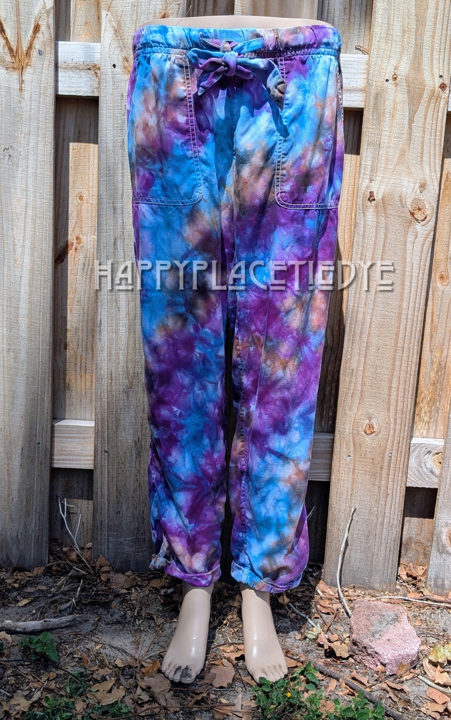 Medium Tie Dye Linen Pants