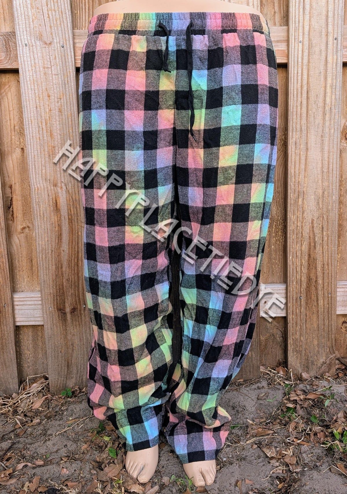 2XL Tie Dye Flannel Pants