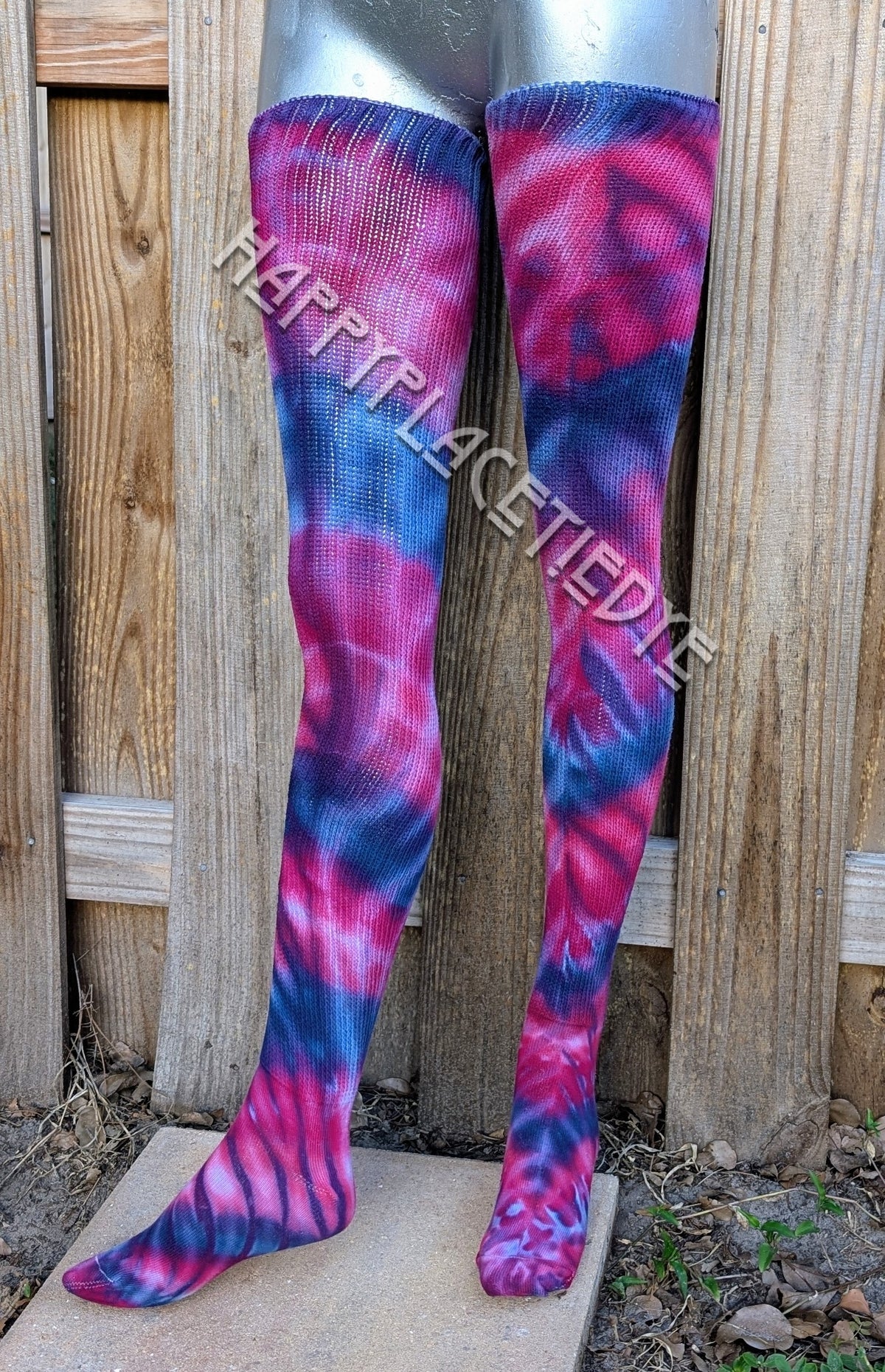Tie Dye Thigh Highs
