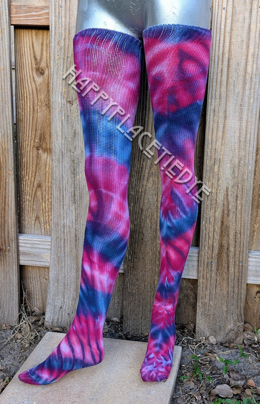 Tie Dye Thigh Highs